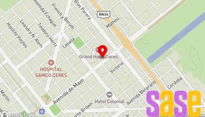 mapa de Chemes Tienda de electrónica en Ceres