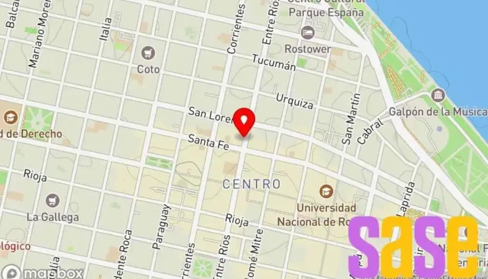 mapa de Chitarroni SA Tienda de baterías en CRL