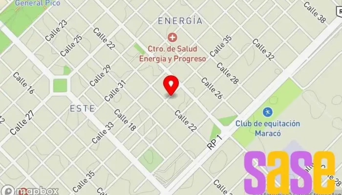 mapa de CIA INYECCION ELECTRONICA Servicio de reacondicionamiento de motores, Tienda de repuestos para automóviles en Gral. Pico