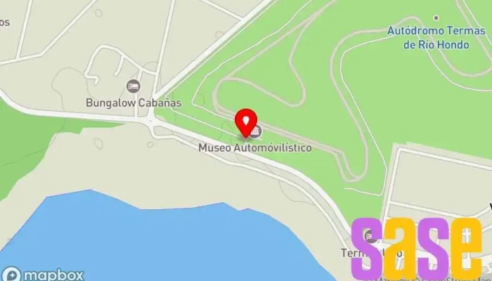 mapa de Circuito Internacional Termas de Río Hondo Circuito de carreras, Museo, Pista de carreras en Termas de Río Hondo