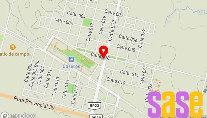 mapa de Cirec Electrónica Establecimiento de reparación de artículos electrónicos en Caseros