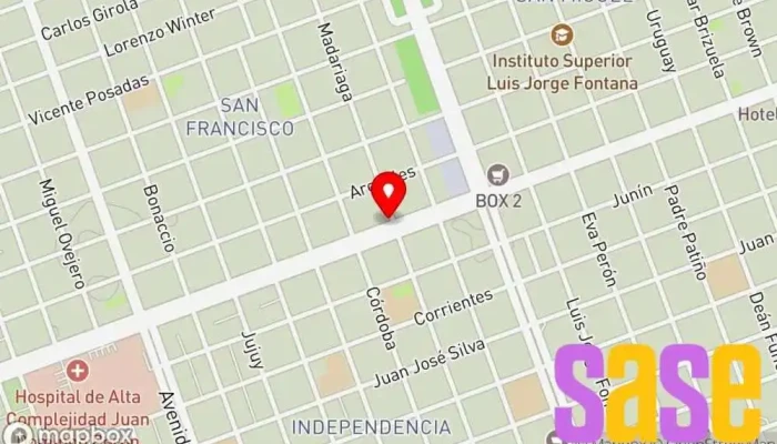 mapa de City Electric  en Formosa