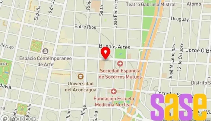 mapa de Cometronica S.A / Comercial Electronica Circuitos Integrados Tienda de electrónica en Mendoza