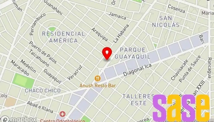 mapa de Contacto Electricidad Tienda de componentes electrónicos en HXC