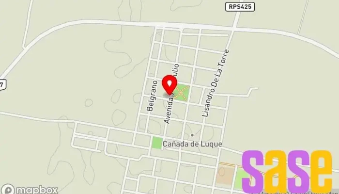 mapa de Cooperativa de Electricidad, Servicios Públicos y Sociales Ltda de Cañada de Luque. Oficinas de empresa en Cañada de Luque