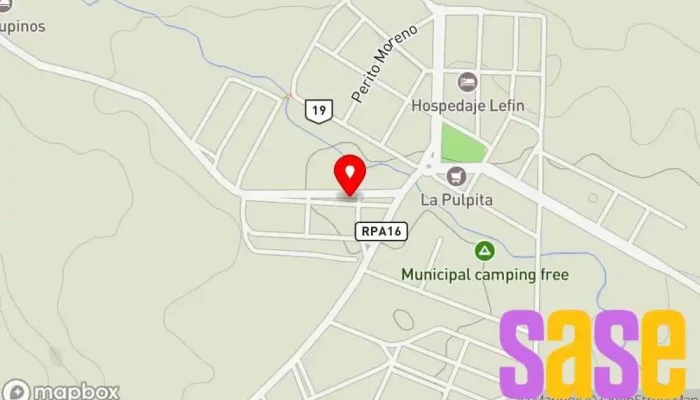 mapa de Cooperativa de Servicios Públicos Oficina de la Administración en Río Pico