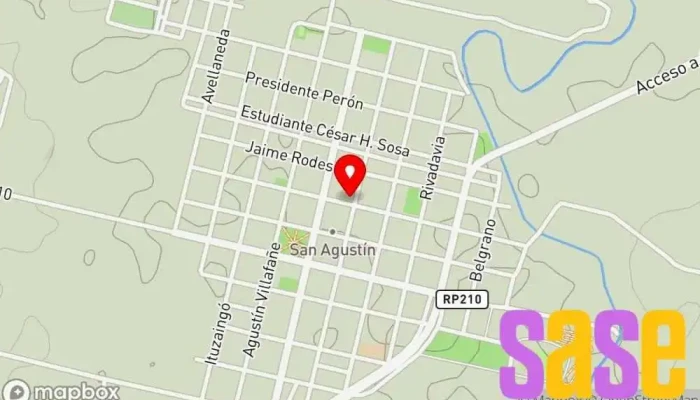 mapa de Cooperativa de Servicios Públicos San Agustín Ltda.  en San Agustin