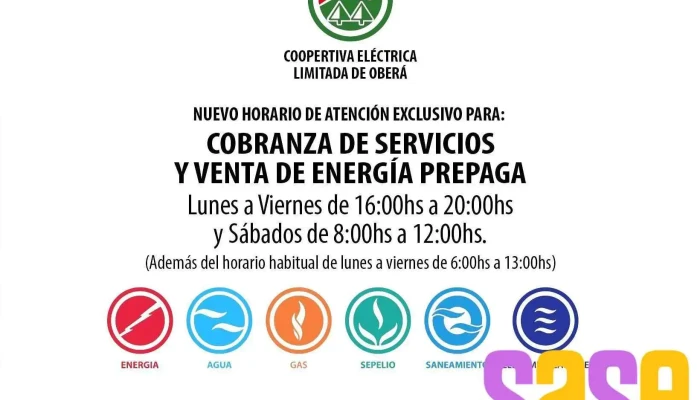Cooperativa Electrica Ltda Obera Del Propietario - Oberá