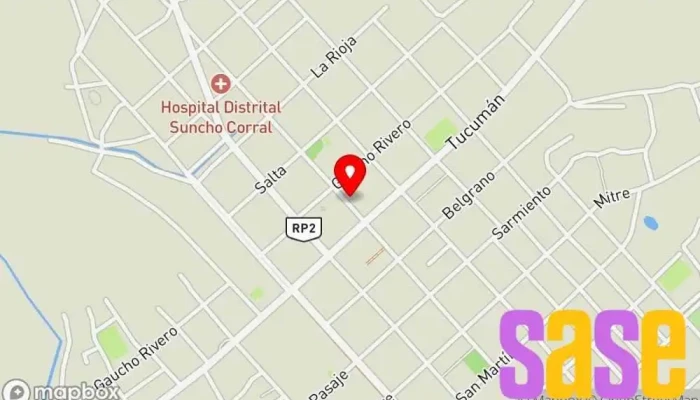 mapa de Correo Argentino - Sucursal Suncho Corral Oficina de correos en Suncho Corral