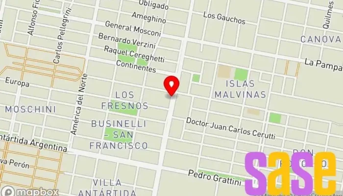 mapa de Cree led Godoy Tienda de accesorios para automóviles en Villa Regina
