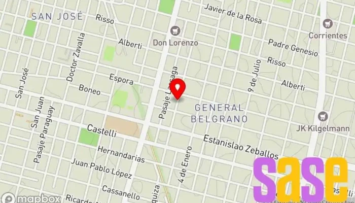 mapa de Cristian Ravelli Servicios Para la Construcción Instalador de gas, Electricista, Empresa de calefacción, Pintura, Fontanero, Proveedor de sistemas solares de agua caliente en Santa Fe de la Vera Cruz