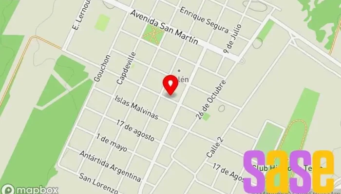 mapa de CTELECTRONICA Establecimiento de reparación de artículos electrónicos en Telén
