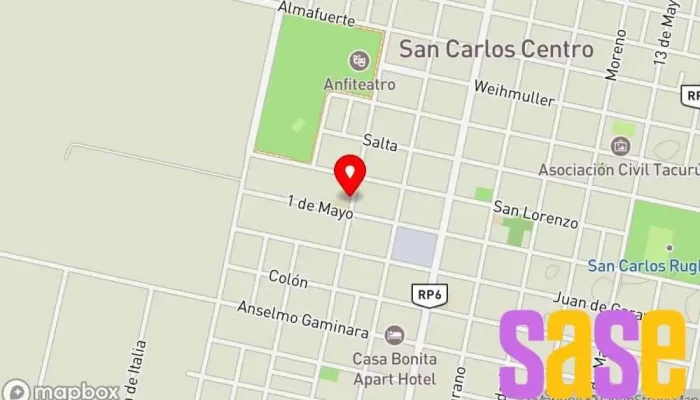 mapa de DAROS, servicios eléctricos Electricista en San Carlos Centro