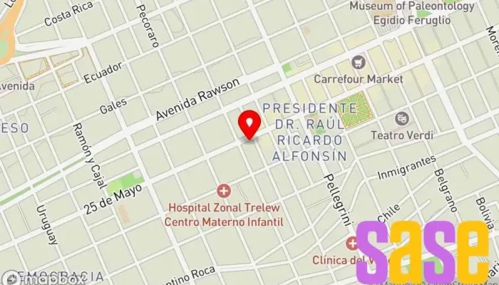 mapa de Datronic Tecno  en Trelew