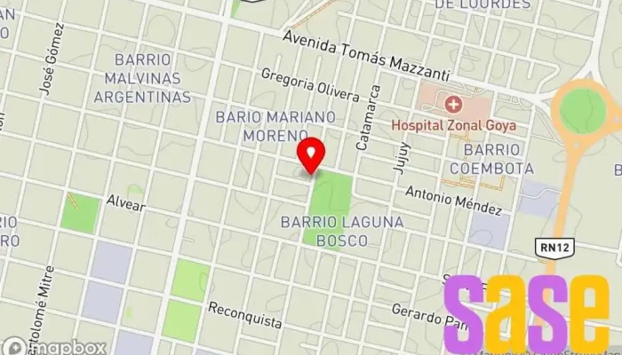 mapa de D'aveta Electricidad Tienda de electricidad en Goya