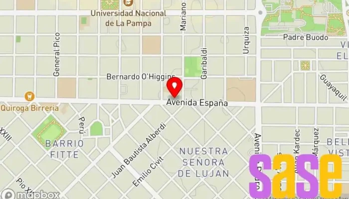 mapa de Dayco Componentes Electronicos Comercio en Santa Rosa