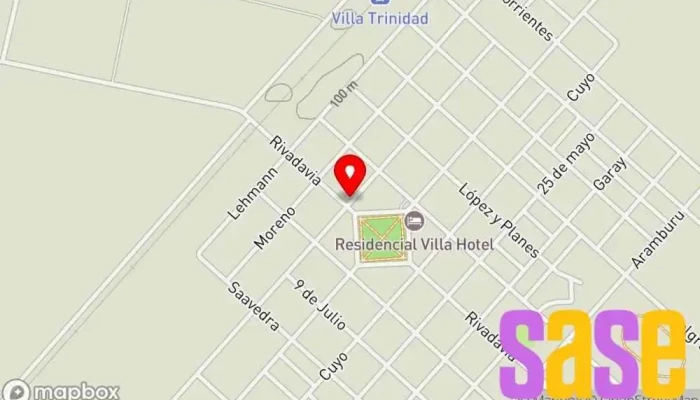 mapa de Delfi Hogar Tienda de electrónica en Villa Trinidad