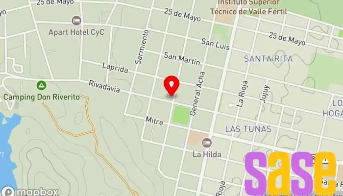 mapa de DIARIO DE VALLE FERTIL Oficinas de empresa en Villa San Agustín