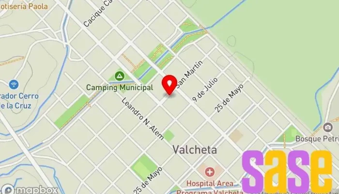 mapa de Diaz Computación Servicio de reparación de ordenadores en Valcheta