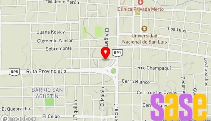 mapa de Difer Electricidad E Iluminacion Tienda de electrónica en Merlo