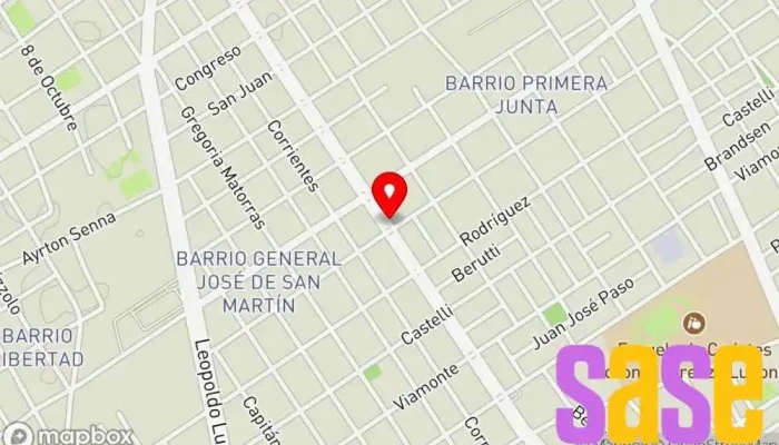 mapa de Dilux Electricidad de Diba Sa Tienda de electricidad en Santiago del Estero