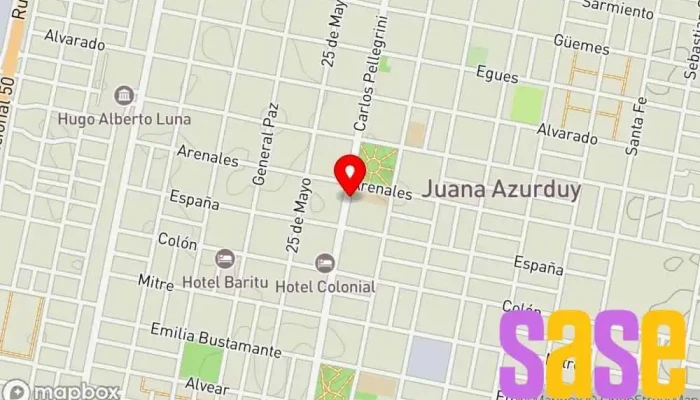 mapa de Directv Empresa de instalación de televisión por cable en San Ramon de la Nueva Oran