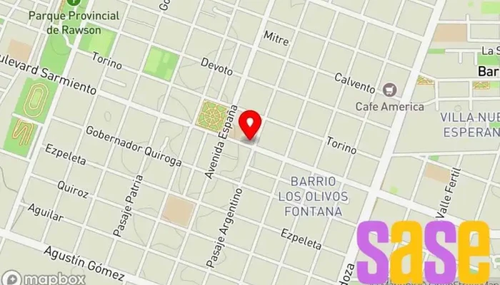 mapa de Dismar Rawson Tienda de electrodomésticos, Tienda de artículos para el hogar en Villa Krause