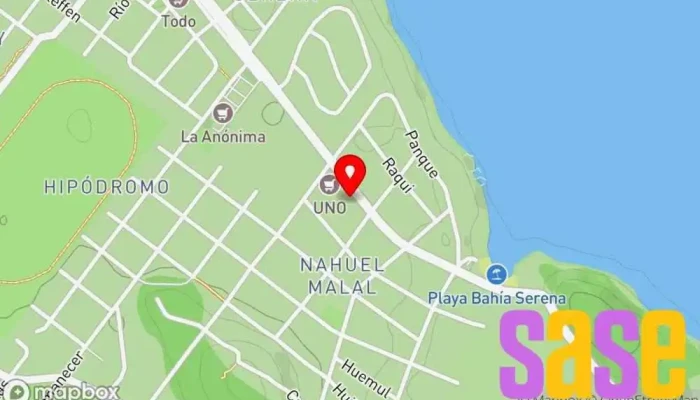 mapa de Diucon Led Tienda de iluminación, Tienda de móviles, Electricista en San Carlos de Bariloche