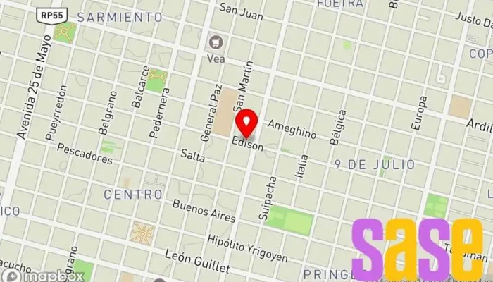 mapa de DM instalaciones eléctricas Electricista en Villa Mercedes