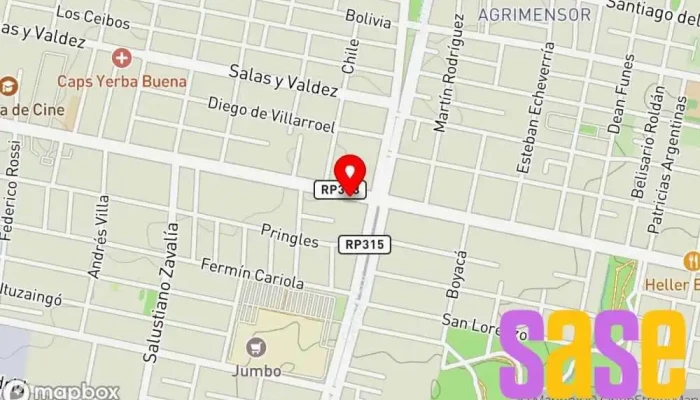 mapa de Dominio Electrónico Establecimiento de reparación de artículos electrónicos en Yerba Buena