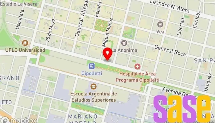 mapa de Don Antonio materiales eléctricos Mayorista en Cipolletti