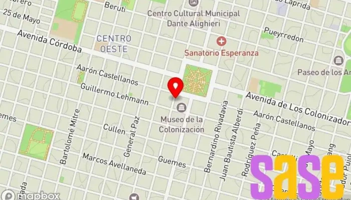 mapa de DRICCO.COM Esperanza Tienda de electrodomésticos, Tienda de electrónica, Tienda de artículos para el hogar en Esperanza