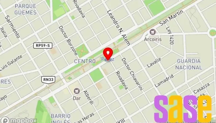 mapa de DRICCO.COM Pérez Tienda de electrodomésticos, Tienda de electrónica, Tienda de artículos para el hogar en Pérez