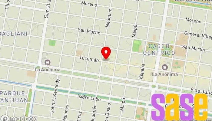 mapa de Dual Time Tienda de instrumentos musicales, Tienda de equipos de sonido en Gral. Roca