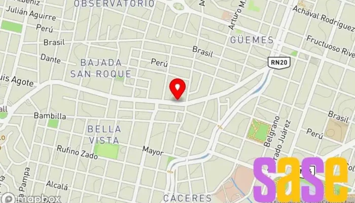 mapa de E2F Electrónica Automotriz Taller mecánico en Córdoba