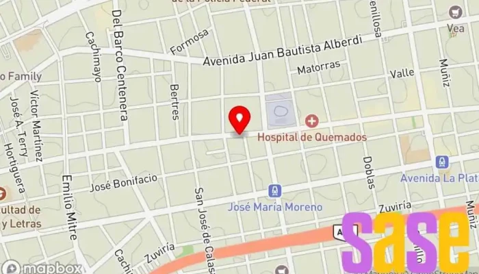 mapa de EAF ELECTRICIDAD Y REFRIGERACION Tienda de componentes electrónicos en Cdad. Autónoma de Buenos Aires