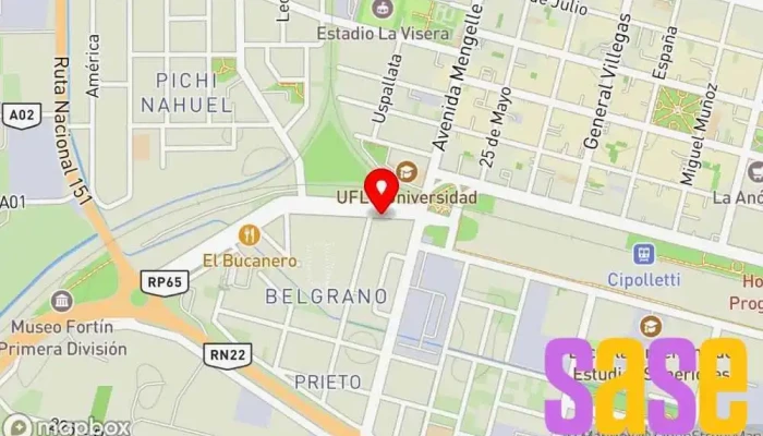 mapa de EC INSTRUMENTAL Taller de reparación de automóviles en Cipolletti