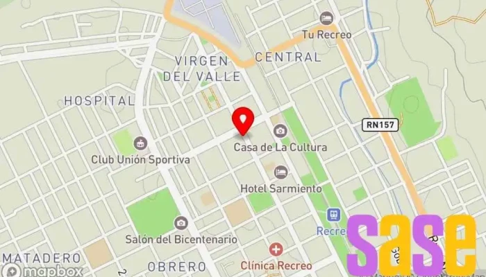 mapa de Ec Sapem Recreo Compañía eléctrica en Recreo