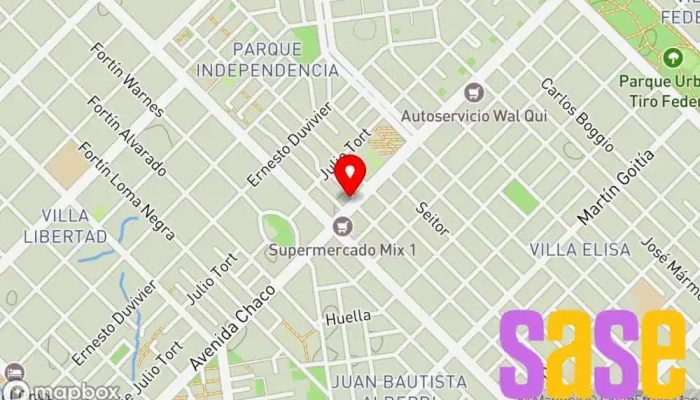 mapa de Eich Electrónica Integral Chaco Establecimiento de reparación de artículos electrónicos, Tienda de móviles en Resistencia