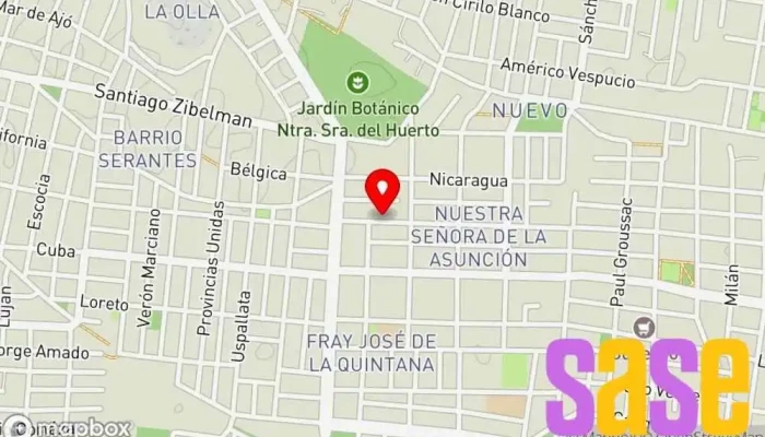mapa de El Angel de la Electrónica Servicio de reparación de televisores, Tienda de electrónica en Corrientes