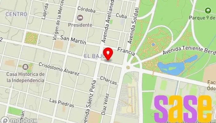 mapa de El Bajo Importadora Tienda de informática, Tienda de electrodomésticos, Tienda de CDs, Tienda de accesorios informáticos, Tienda de DVD, Tienda de electrónica, Tienda de juegos en San Miguel de Tucumán