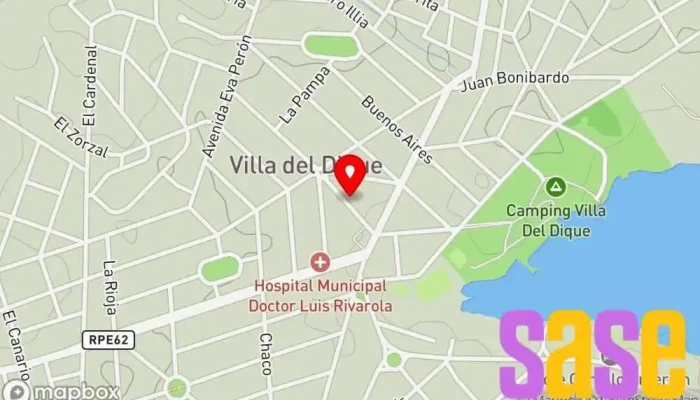 mapa de El Dique Pinturería y Electricidad Pinturería en Villa del Dique