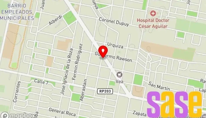 mapa de EL MAGO Juguetería, Librería, Camping, Tienda de cubertería, Tienda de electrónica, Tienda de regalos, Perfumería, Tienda de herramientas en Caucete