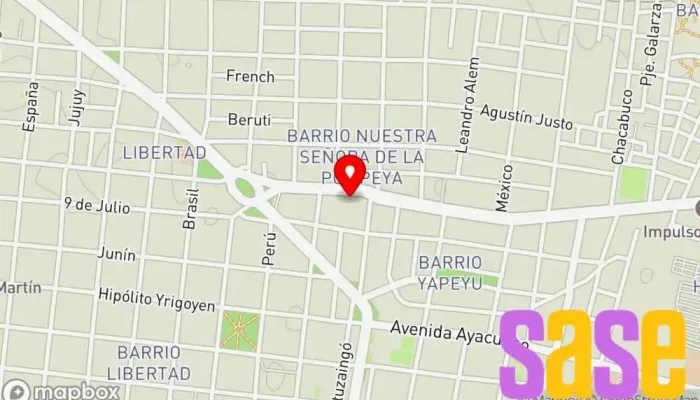 mapa de El Recambio Electricidad  en Corrientes