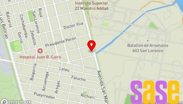 mapa de El Rey Del Cosito Proveedor de repuestos de electrodomésticos, Tienda aire acondicionado en Fray Luis Beltrán