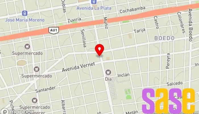 mapa de El Sereno Automático Soc. Col Tienda de componentes electrónicos en Cdad. Autónoma de Buenos Aires