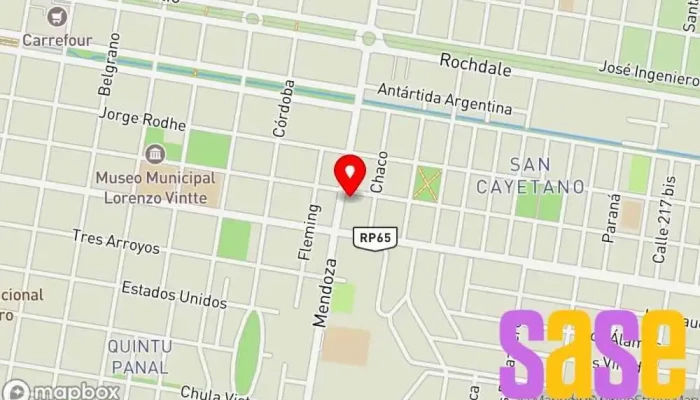 mapa de Elecsun Servicios Tienda de electricidad en Gral. Roca