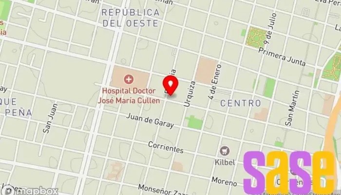 mapa de Electicista chino benitez Electricista en Santa Fe de la Vera Cruz