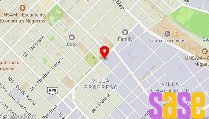 mapa de Electric Avenida S.A. - Materiales Eléctricos Electricista, Tienda de materiales para la construcción, Tienda de electricidad, Ferretería, Tienda de iluminación en Provincia de Buenos Aires