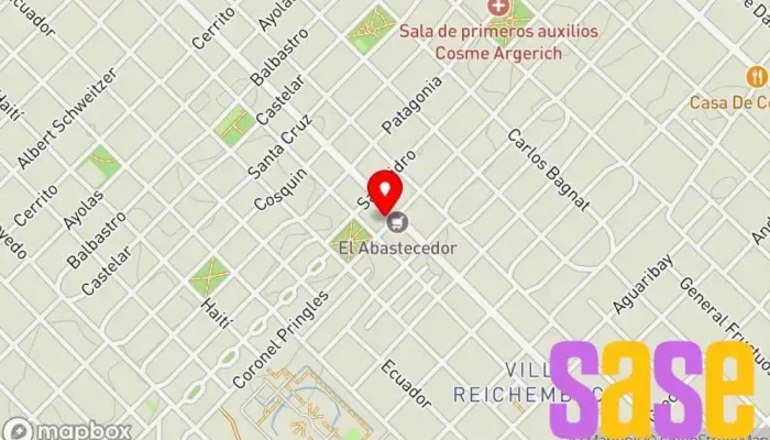 mapa de Eléctrica Ituzaingó Tienda de materiales para la construcción en Ituzaingó